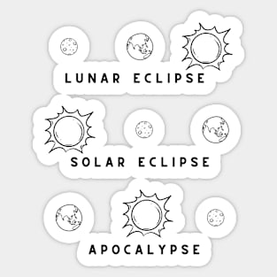 Eclipse Sticker